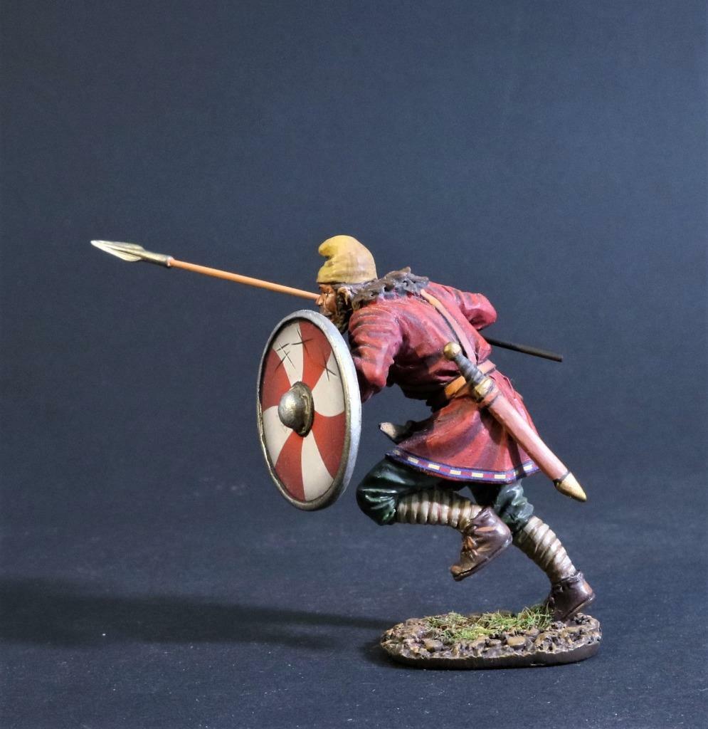 Saxon Fyrdman SX-32A Advancing Age of Arthur Miniature by John Jenkins