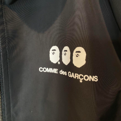 Comme Des Garçons × Bape Coach Jacket Black S size | eBay Comme Des Garçons × Bape Coach Jacket Black S size | eBay