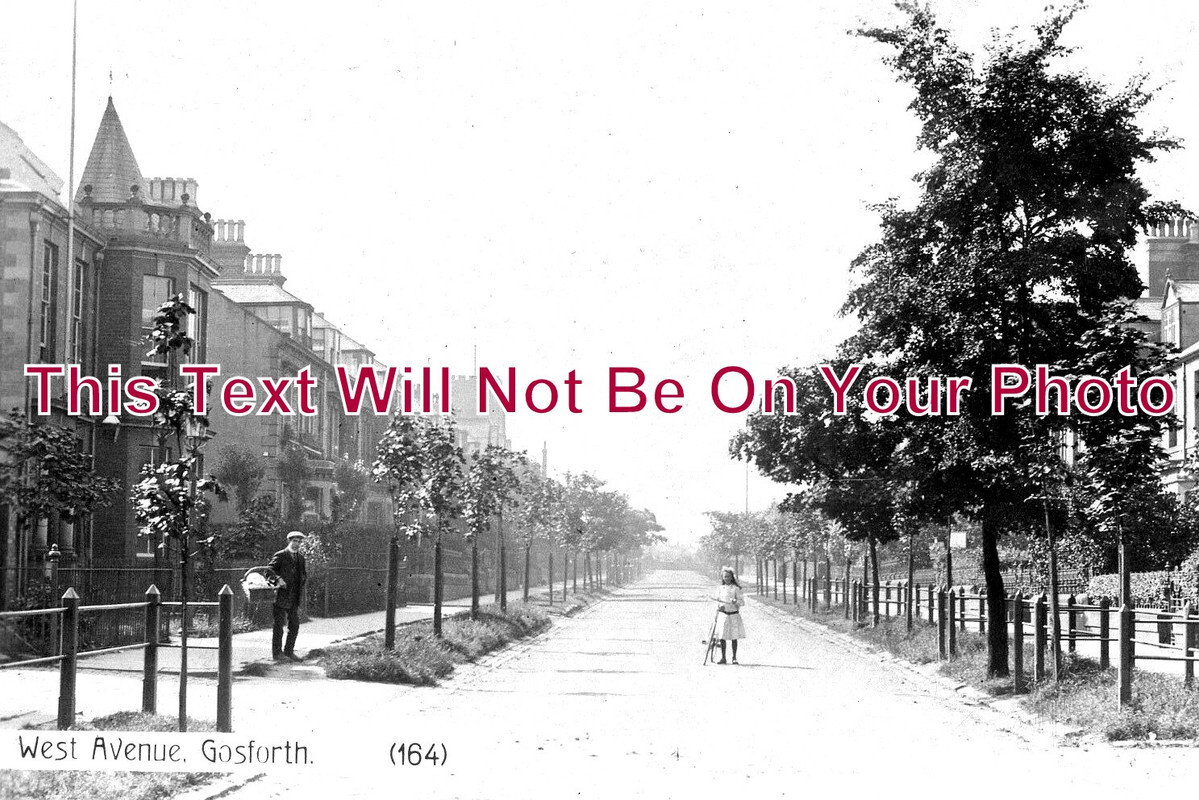 NO 1916 West Avenue, Gosforth, Newcastle, Northumberland c1911