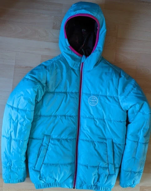 Girls Decathlon Reversible Padded Winter Ski Jacket UK Junior Age
