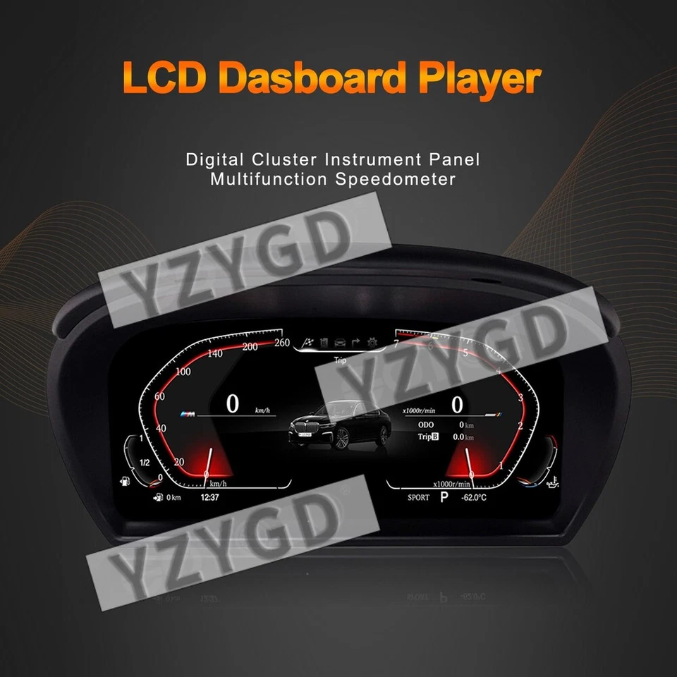 Cuadro de instrumentos digital LCD velocímetro para BMW Z4 E89 2009-2016 Foto 2 de 4