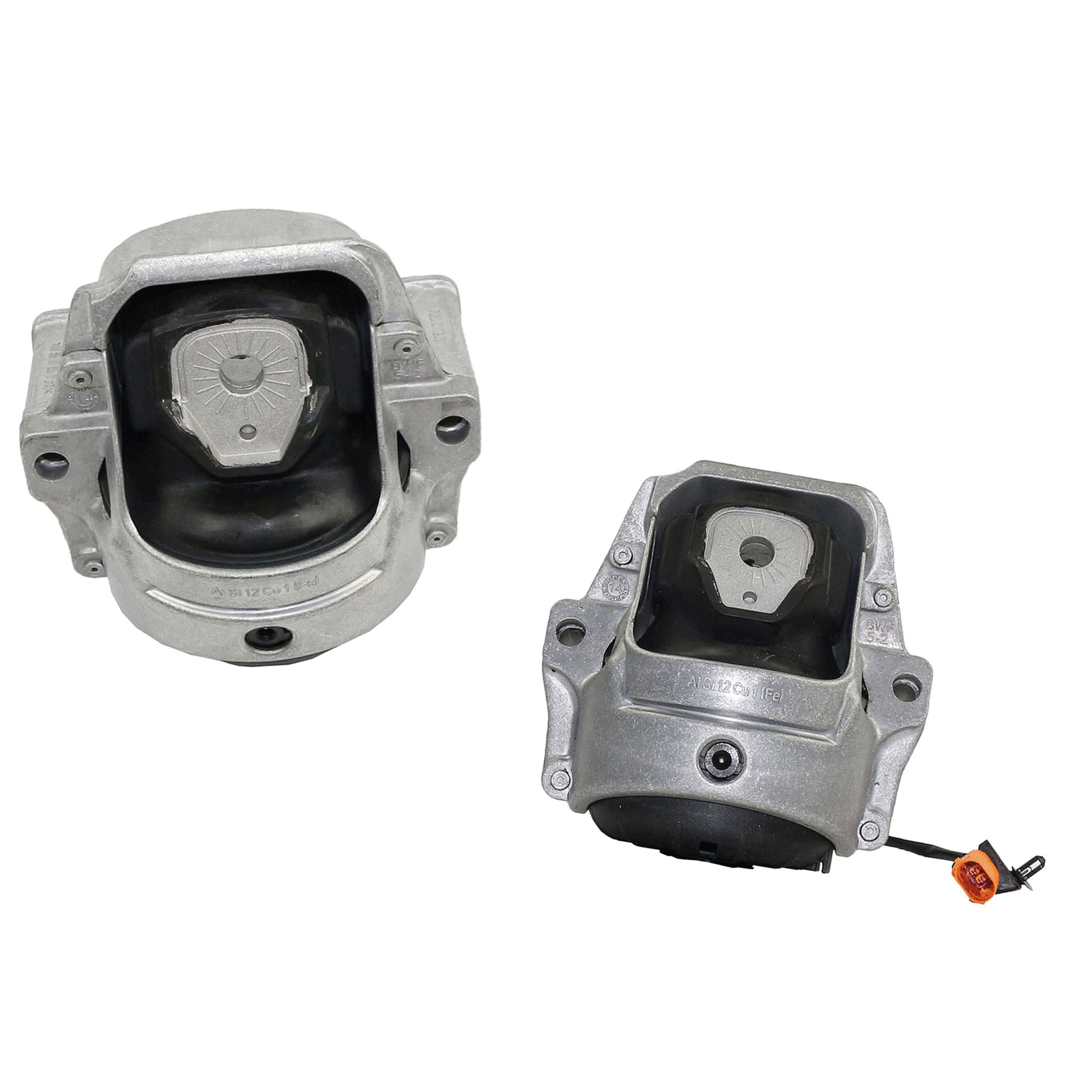 2X Front LH RH Engine Motor Mount kit for Audi A4 A5 Q5 A4 Quattro A5