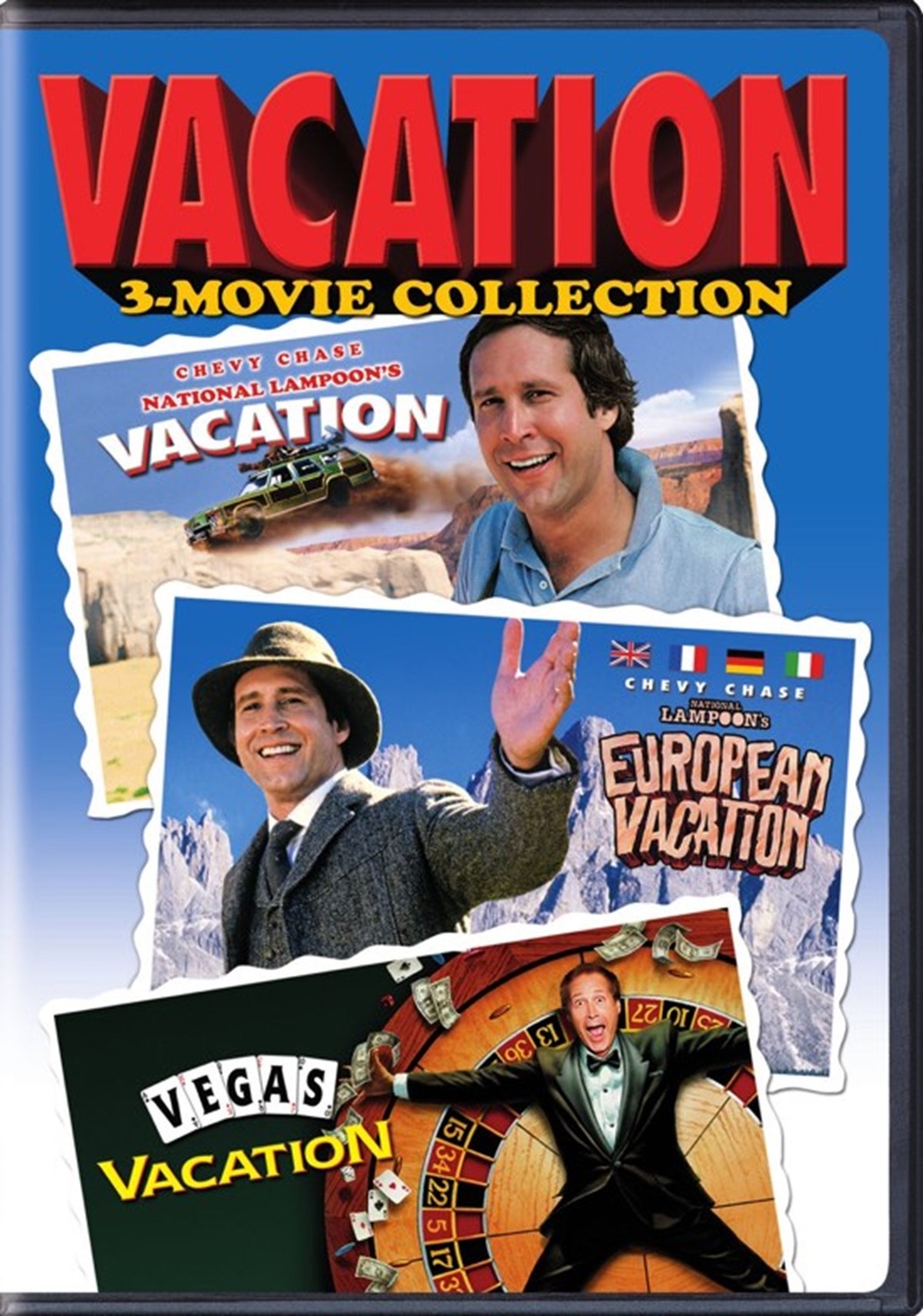National Lampoon's Vacation / European Vacation / Vegas Vacation DVD