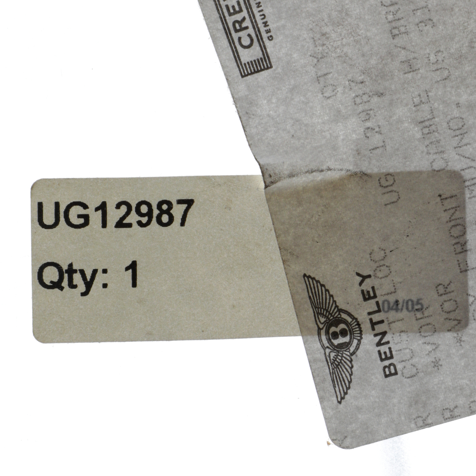GENUINE BENTLEY ROLLS ROYCE 1968-1980 Front Handbrake Cable UG12987