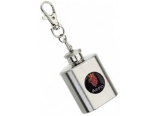 SAAB AERO 1floz HIP FLASK KEYRING