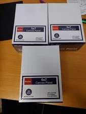 (3) 24 Pack Canvas Boards for Painting Blank Small Art Canvases Panels new