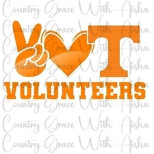 Sublimation Transfer Tennessee Vols Football Ready To Press Heat Transfer