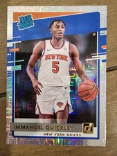 Immanuel Quickley 2020-21 Donruss Rated Rookie RC Choice Infinite