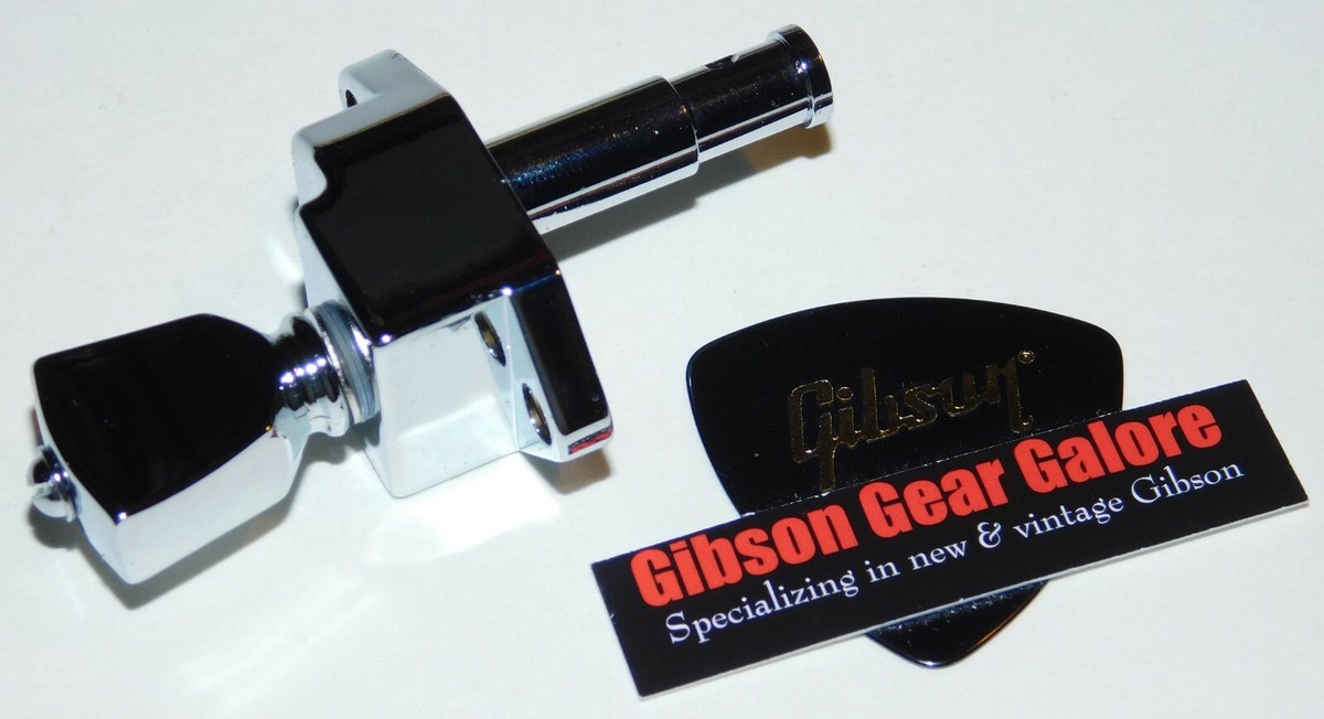 補修有 メンテ済 Gibson Firebird V リイシュー バンジョーペグ Gibson Firebird Tuner Kluson Banjo Peg Chrome Guitar Parts Tuning