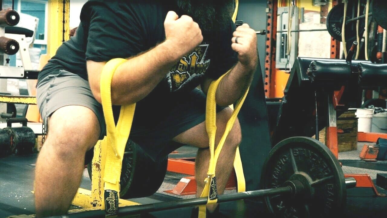 Spud ZERCHER STRAPS 1 Pair with Clips POWERLIFTING WEIGHTLIFTING