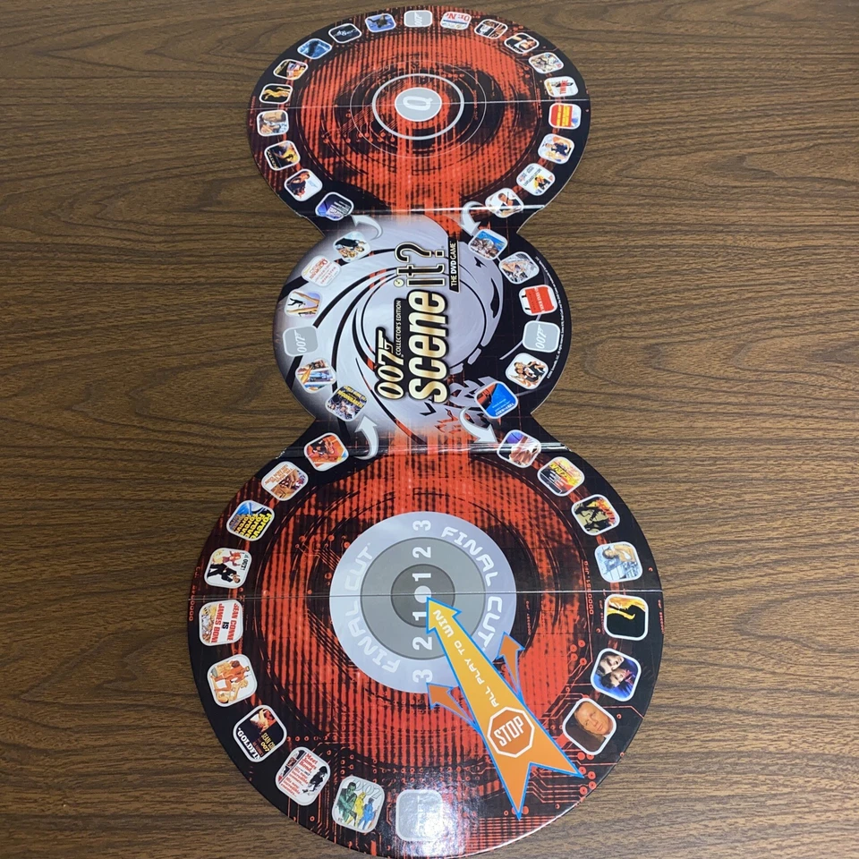 James Bond 007 Scene-It? Collector's Edition Game Replacement *Game Board* - Image 2 of 4