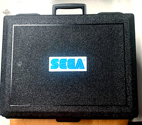 SEGA! Hard Shell Blockbuster Console Case: Store-Display-Travel-Carry - Lot Of 3
