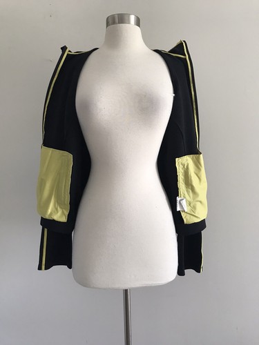 WEEKEND MaxMara FULL ZIP HOOD ZIP POCKETS GIRL'S SHIRT SWEATSHIRT SIZE XL ITALY - Picture 9 of 13