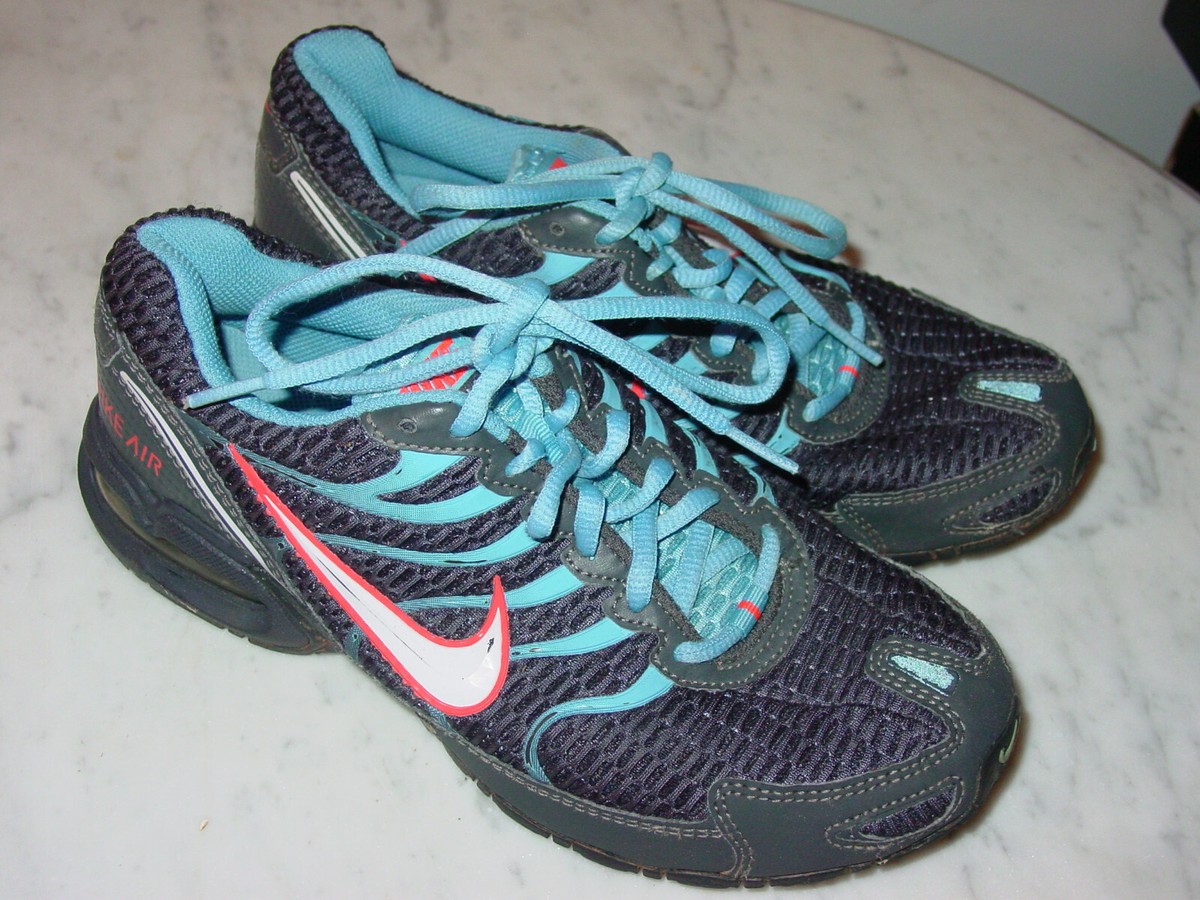 2012 Nike Air Max Torch 4 Gray/Aqua/Coral Running Shoes! Size 7.5