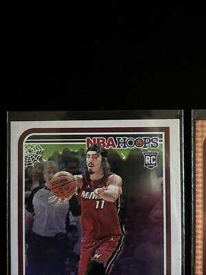 23-24 Haunted NBA Hoops Jamie Jaquez Jr RC Lot. Base And Orange