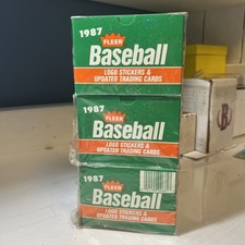 1987 Fleer Baseball FACTORY SEALED UPDATE Set...