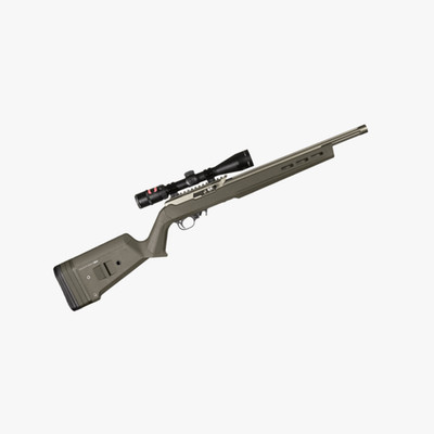 Magpul Hunter X-22 Stock For Ruger 10/22 Drop-In Design OD Green MAG548-ODG