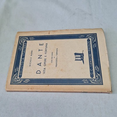 (Barbi) Dante Leben Werke und Glück 1940 Samsoni
