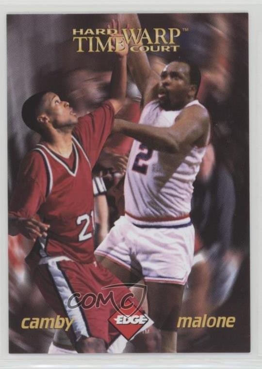 1996 Rookie Rage Time Warp 3548/12000 Marcus Camby Moses Malone #TW4 RC HOF 0o9