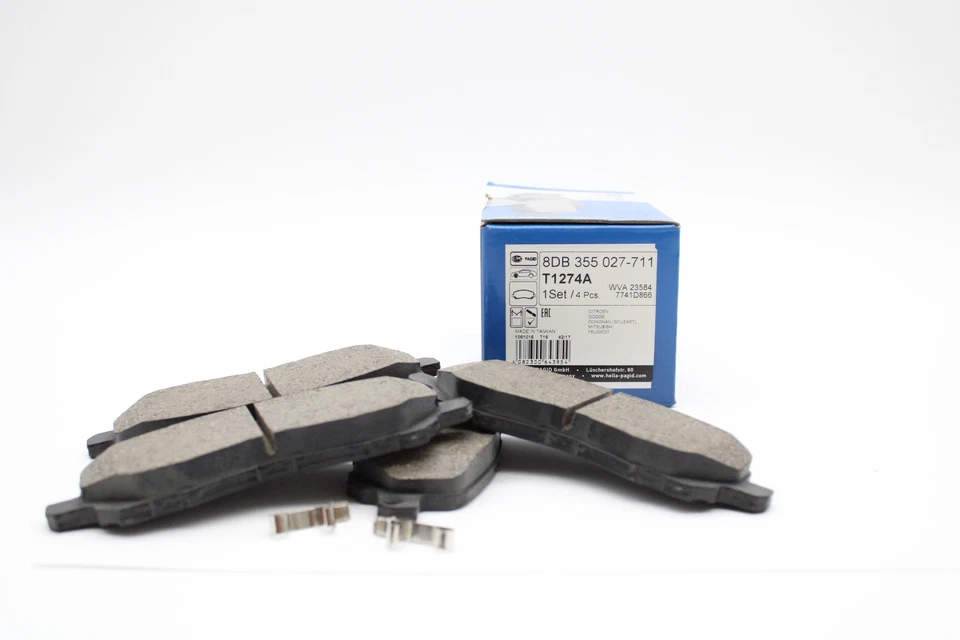 Juego de pastillas de freno delanteras OEM PAGID para Jeep Patriot 2007-2017 Foto 3 de 3