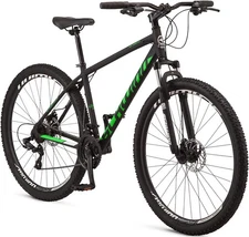 Schwinn High Timber Mountain Bike, 7 Speeds , 29" Wheels - BLACK/GREEN