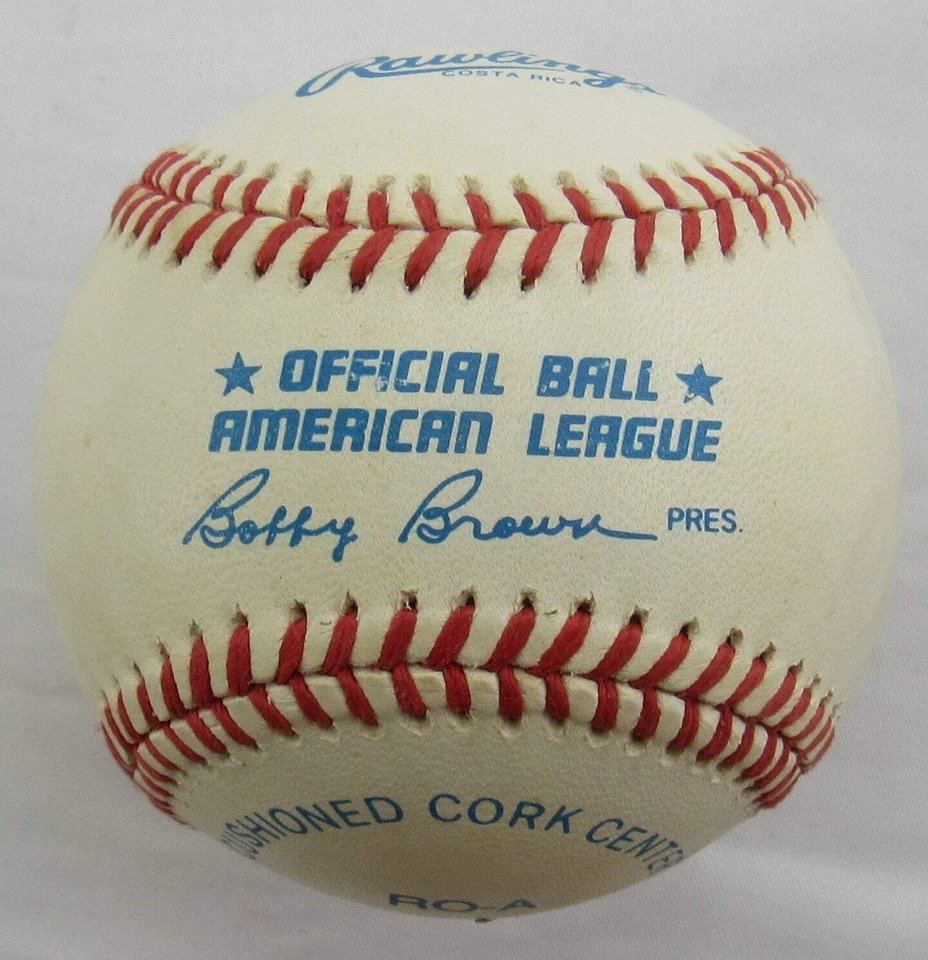 Béisbol Rawlings automático firmado por Bob Wickman B161 Foto 2 de 2