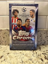 2019-20 Topps Chrome Uefa Champions League Hobby Box Soccer 2019-20 Topps Chrome Uefa Champions League Hobby Box Soccer