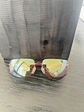 Sunglasses by SAMA Eyewear Model RUSH -88 in Brown Color Rimless