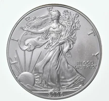 2006 Unc American Silver Eagle 1 Troy Oz .999 Fine Silver