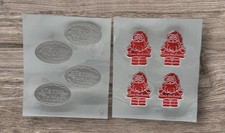 Christmas Scrapbooking Stickers Happy Holidays  Santa Claus No Packaging NEW