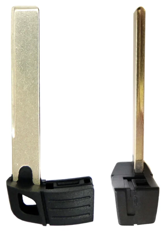 CORTE DE LLAVE + Inserto de llave de emergencia para BMW 1 / 3 / 5 - Serie / X5 / X6 2006 - 2011 Foto 2 de 4