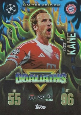 Match Attax Champions League 2025-26 Extra GL 3 Goaliaths Harry Kane