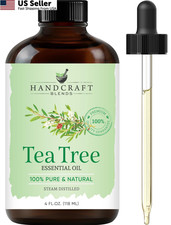 Handcraft Blends Tea Tree Essential Oil   Huge 4 Fl Oz   118 ml Pack of 1 
