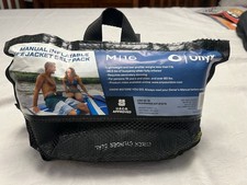 Onyx M-16 Series Belt Pack Manual Inflatable Life Jacket Gray 16yr 30-52 chest