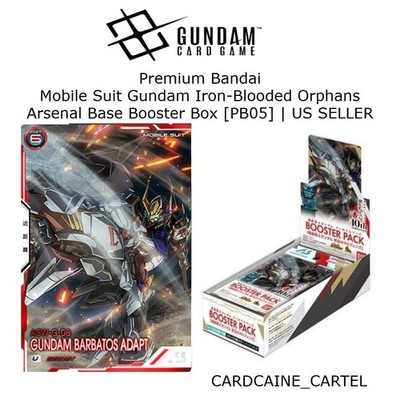gundam arsenal base booster box [Mobile Suit Gundam SEED Series] Each box is packed with beautifully designed cards that showcase the powerful mechs and heroic pilots from the iconic Gundam series Pre-orders for 