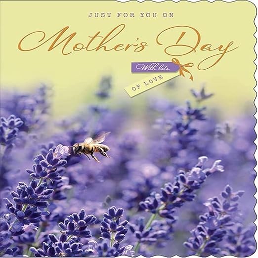 Mum Happy Mother's Day Card. Just For You. 19x13cm