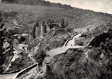 BELGIUM THE ROCK IN THE ARDENNE THE OLD CASTLE AND FEUDAL ROAD