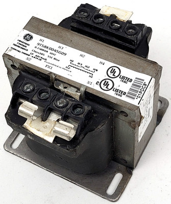 9T58K0045G09 GE .150KVA 60Hz Industrial Control Transformer  - Next Day Option