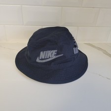 Nike Kids Unisex Black Apex Maker Moves Bucket Hat One Size Fits Embroidered