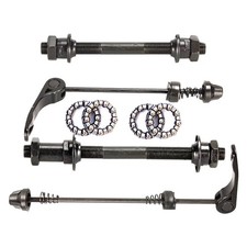 8PCS/Set Steel Bicycle Hub Bearings And Bike Axle Front Rear Quick ReleaseSkewer