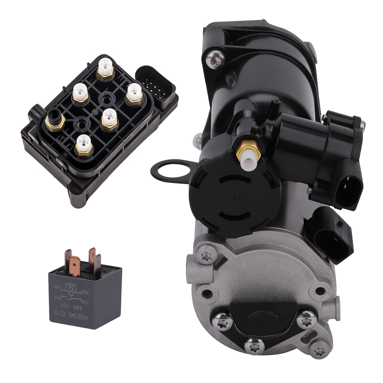 Compressore sospensione pneumatica + blocco valvole for Mercedes M GL GLE X166 W166 1663200104