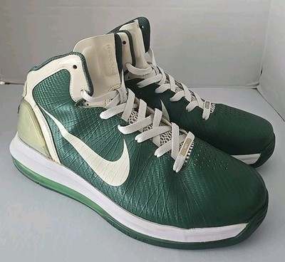 Nike Basketball Men's Zoom Hyperdunk Shoes Size 9.5 407650-300 Green/ White 2010