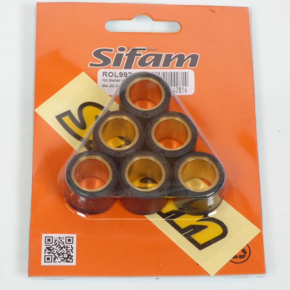 Galet de variateur Sifam en nylon haute résistance pour Piaggio Beverly 300