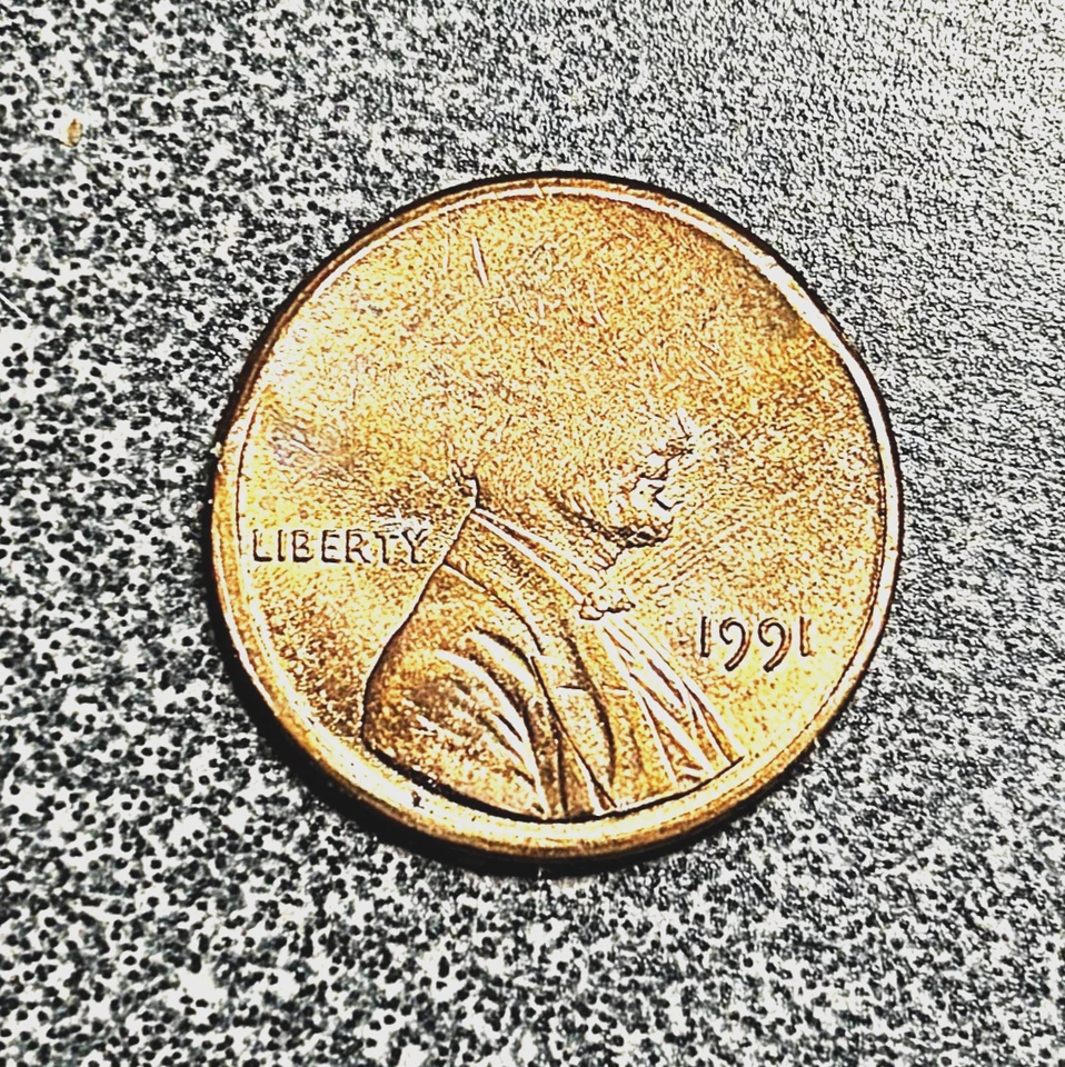 1991 P - Lincoln Cent - DDO/RDA .........MASIVO.........ERRORES, 2,6 g Foto 2 de 2