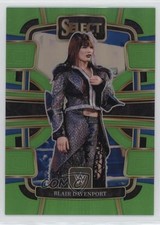 2024 Panini Select WWE Concourse Neon Green Prizm 40/75 Blair Davenport #4 v1x