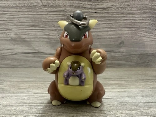 1999 Vintage Pokemon KANGASKHAN Keychain Burger King Toy Collectible Figure
