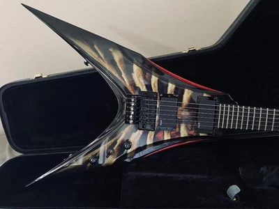 DBZ Venom GX Thoracic Flying V Electric Guitar EMG 81/85 with Hard