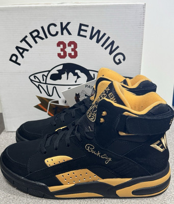 Size 11 - Patrick Ewing Athletics Eclipse Black Copper Basketball  1BM00143-040
