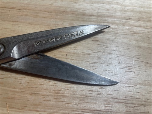 Wiss Inlaid 1DS 8-1/2" Long Scissors In Great Condition - Picture 8 of 8
