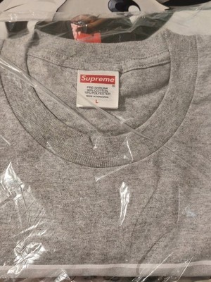 Supreme Playboi Carti Heather Grey Large Tee | eBay